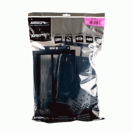 Metra Electronics CHRYSLER DODGE JEEP 2004-2008 SDIN/DDIN MOUNTING KIT 99-6510